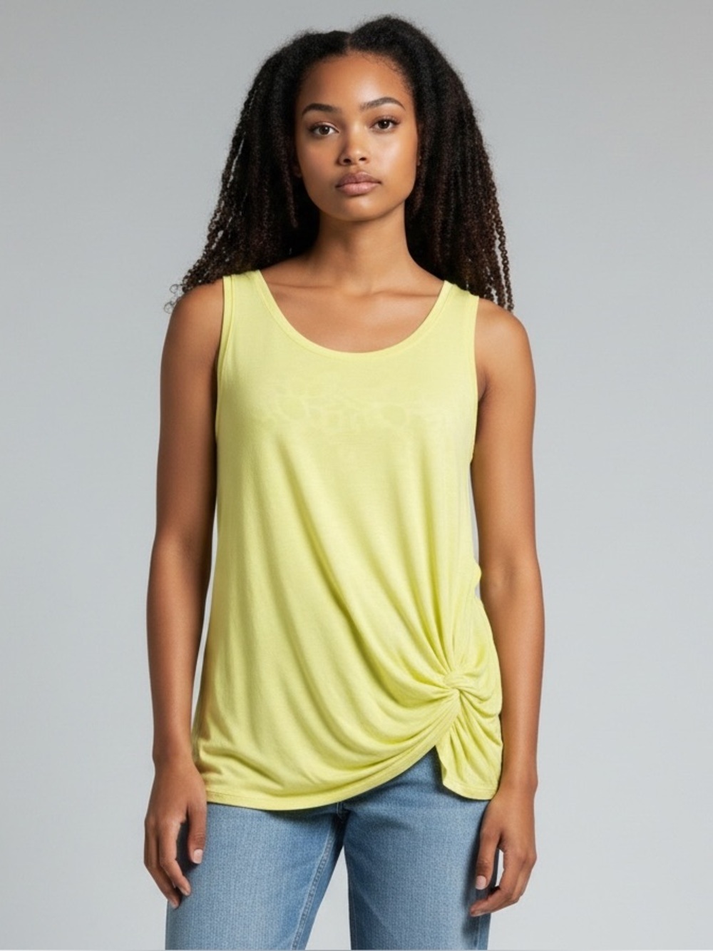 2/15 Yellow tank top